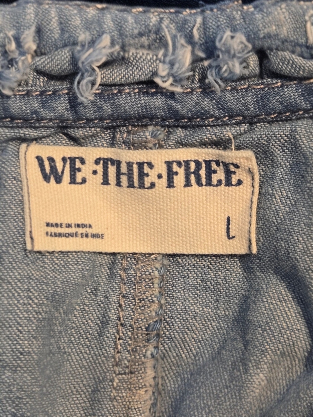 We The Free Denim Nikita Romper - Picture 9 of 10
